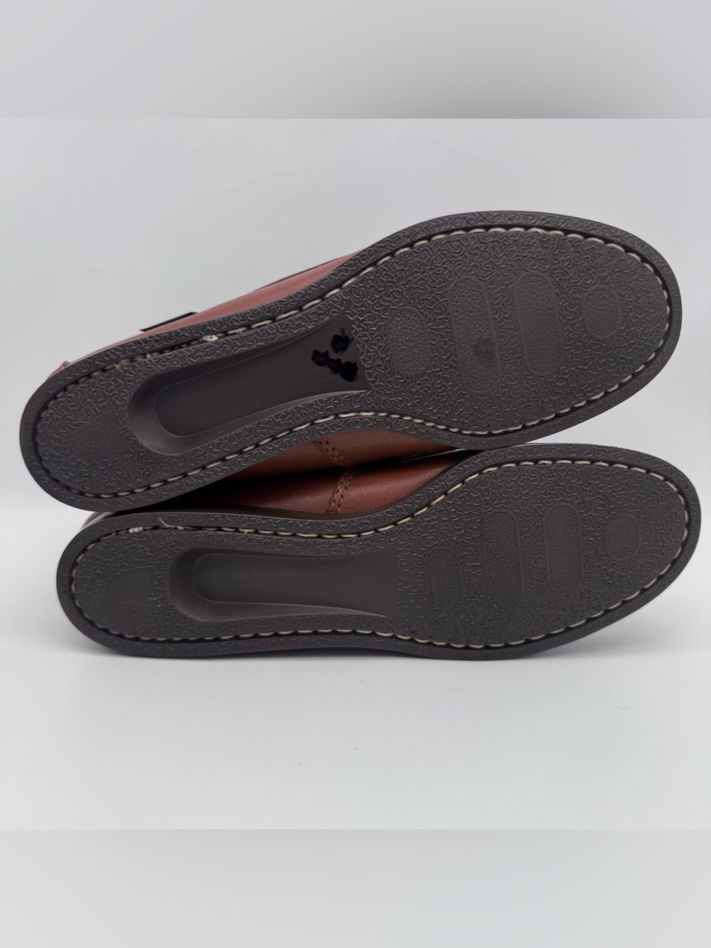 G.H. Bass Brown Leather Comfort Loafers Women 6.5 M Slip On Shoes - Picture 10 of 11
